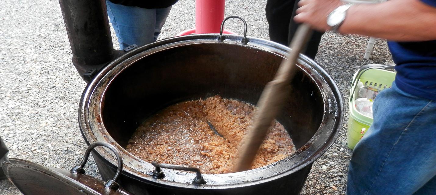 Risotto köcheln