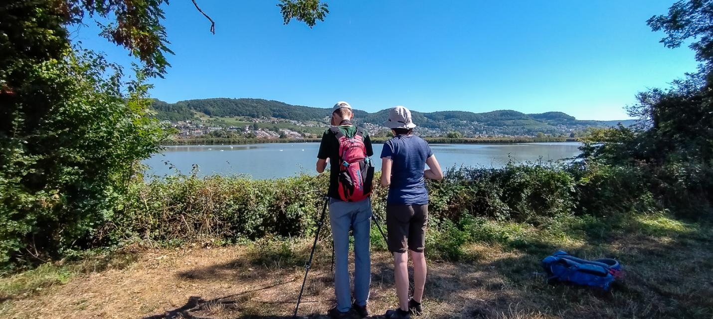 Team Vanelli im Einsatz am Birdrace 2024 am Klingnauer Stausee