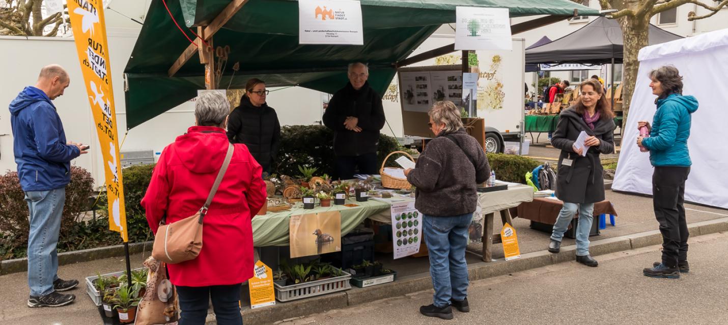 Unser Marktstand